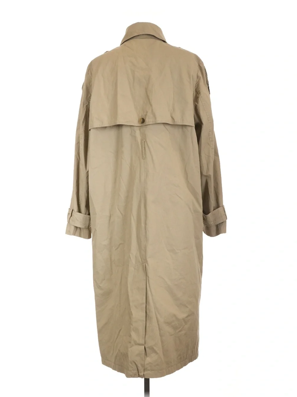 Banana Republic Tan Double-Breasted Trench Coat - Picture 2 of 6